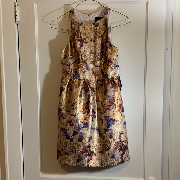 🆕NWT Anthropologie gold BHLDN Curtsy Dress - Picture 13 of 16